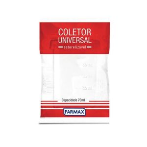 Coletor Univertsal Farmax 1 Unidade 70mL