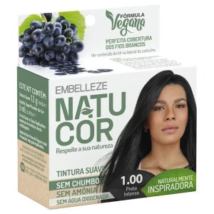 Coloração Natucor Ind.1.00 Preto Intenso