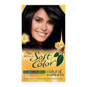 Coloração Sem Amônia Soft Color 20 Preto
