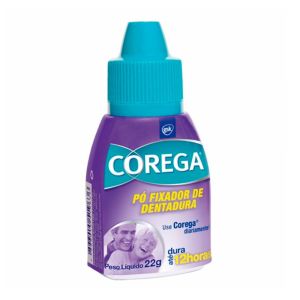 Corega Pó Fixador De Dentadura Com 22G