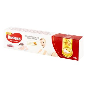 Creme Preventivo De Assaduras Huggies Supreme Care Óleo De Amêndoas Com 80G