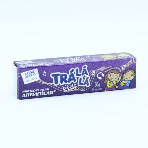 Creme Dental Trá Lá Lá Kids Anti-Açúcar 50G