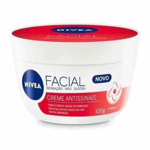 Creme Hidratante Facial Nivea Antissinais com 100G