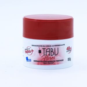 Desodorante Feminino Tabu Flores Creme 55G