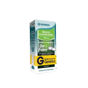 Dipirona Monoidratada Comprimido 500Mg Caixa Com 30 Comprimidos - Germed (Genérico)