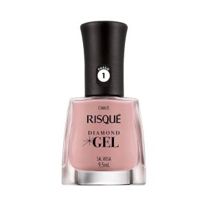 Esmalte Risque 9.5mL Diamond Gel Sal Rosa