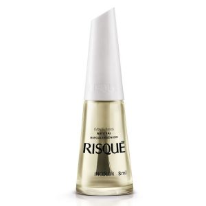 Esmalte Risqué Natural Incolor Com 8mL