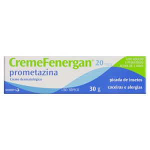 Cremefenergan 20Mg/G, Caixa Com 1 Bisnaga Com 30G De Creme De Uso Dermatológico
