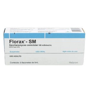Florax Sm 100Mi/mL Caixa Com 5 Flaconetes Com 5mL De Solução De Uso Oral Adulto