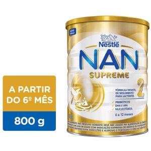 Fórmula Infantil Nan Supreme 2 Lata 800G