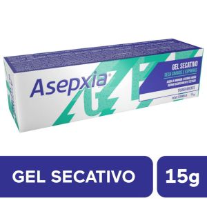 Gel Secativo Asepxia Transparente 15G