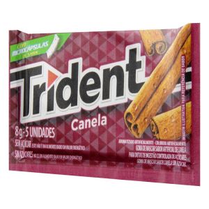 Goma De Mascar Trident 8G Canela 5 Unid