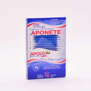 Hastes Flexíveis Apolo Aponete 75 Unidades