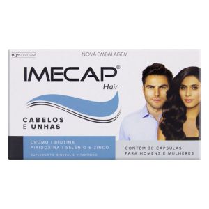 Imecap Hair Caixa Com 30 Cápsulas