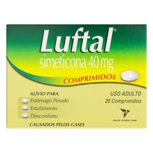 Luftal 40Mg Caixa Com 20 Comprimidos