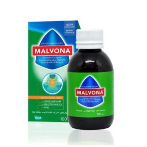 Malvona 0,2Mg/mL + 60Mg/mL + 1Mg/mL Caixa Com 1 Frasco Com 100mL De Solução De Uso Dermatológico