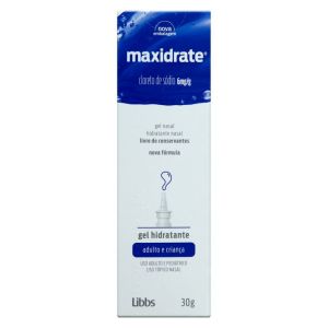 Maxidrate 6,0Mg Caixa Com 1 Frasco Com 30G De Gel De Uso Nasal