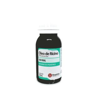 Óleo De Rícino Rioquímica Frasco Com 30mL