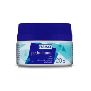 Pedra Hume Em Pó Farmax 20G