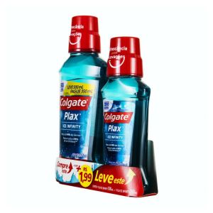 Plax Ice Enxaguante Bucal Infinity Leve 500 Pague 350 + 1,99 Leve Plax Ice 250mL