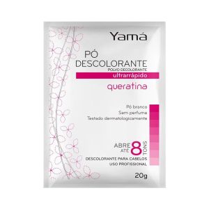 Pó Descolorante Yamá Queratina 20G