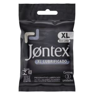 Preservativo Jontex Xl Lubrificado 3 Unidades