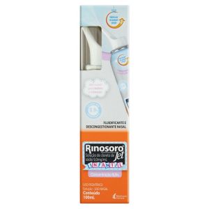 Rinosoro Jet 9Mg/mL Frasco Spray Com 100mL De Solução De Uso Nasal Infantil
