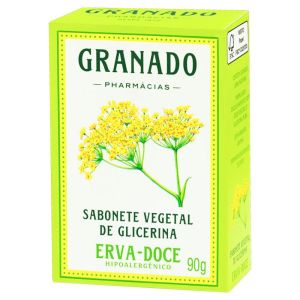 Sabonete Granado Glicerina Erva-Doce Barra 90G
