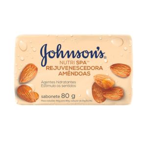Sabonete Johnson'S Nutri Spa Amêndoas Barra 80G