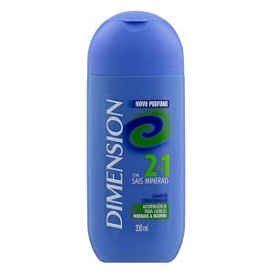 Shampoo Dimension 2Em1 200mL Normais A Oleosos*