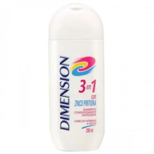 Shampoo Dimension 3 Em 1 200mL Normais A Secos*