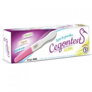 Teste De Gravidez Cegontest Click 1 Unidade