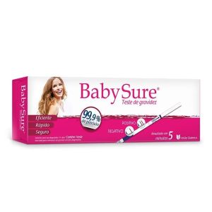 Teste Para Gravidez Baby Sure 1 Unidade
