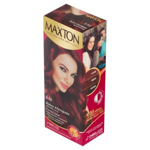 Tintura Ruiva E Arrojada 6.66 Kit Maxton Vermelho Cereja