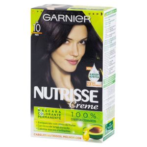 Tintura Garnier Nutrisse Creme Nº 10 Ônix