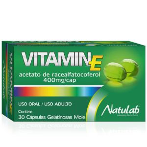 Vitamin E 400Mg Caixa Com 30 Cápsulas